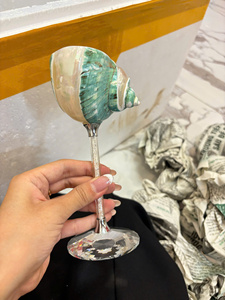 Copas de Vino de Cristal con Diseño Costero Hechas a Mano, Regalos para Damas de Honor y Aniversarios, Juego de Regalo para Cumpleaños y Despedidas de Soltero - Product Image 4