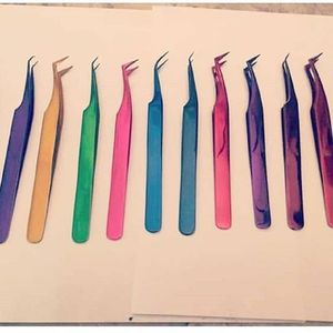 Pinzas para Cejas y Pestañas con Punta Inclinada, Pinzas para Bigote, Pinzas para Cabello, Acero Inoxidable, Herramientas Especiales Duraderas - Product Image 6