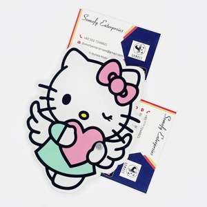 แผ่นกระเบื้องลายเฮลโลคิตตี้สีอะคริลิคทนทานเป็นมิตรต่อสิ่งแวดล้อมอุปกรณ์ทำขนตา - Product Image 3