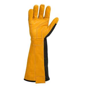 Gants de soudage TIG professionnels de haute qualité avec doublure en cuir et coton, protection durable des mains et des bras, service OEM personnalisable - Product Image 3