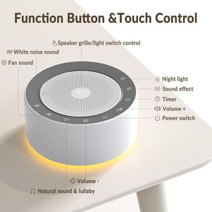 Máquina de Sonido Blanco para Bebés con Lámpara de Confort para la Habitación del Bebé - Product Image 2