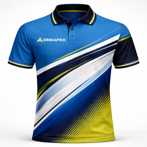 Custom Sublimation <b>Polo</b> Shirt for Teams | Breathable Polyester <b>Sports</b> <b>Polo</b> | OEM ODM Uniform Shirt - Product Image 4