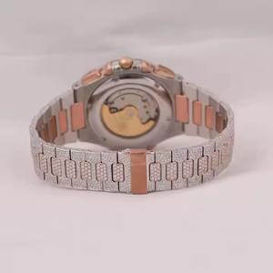 Reloj de Pulsera para Hombre de 41MM con Diamantes de Moissanita, Reloj de Pulsera de Acero Inoxidable, Relojes Mecánicos de Lujo Unisex al por Mayor - Product Image 3