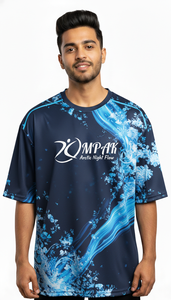 Camiseta Urbana Casual Oversize Sublimada para Hombre, Corte Holgado, Estilo Urbano a la Moda - Product Image 3