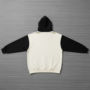 Sudaderas con Capucha para Hombre, de Invierno, 100% Algodón, Felpa, Talla Grande, Gruesas, Bordadas, de Dos Tonos, Lavadas con Efecto Desgastado, Venta al Por Mayor - Product Image 3