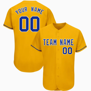 Maillot de baseball personnalisé en sublimation couleur unie au design classique - Product Image 3