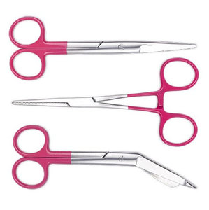 Stainless steel bandage & <b>plaster</b> scissors designed for medical dressing removal with safe tip for controlled cutting in clinic - Product Image 2