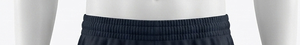Pantalon de survêtement décontracté pour homme, noir, double interlock (TTS), 100 % polyester, écologique, séchage rapide, respirant, taille élastique, poches latérales - Product Image 4