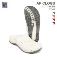 AP Boots PVC Clogs Slippers-Anti <b>Slip</b> Comfortable <b>Slip</b> <b>on</b> Shoes in White Grey Winter Platform Garden Style - Product Image 2