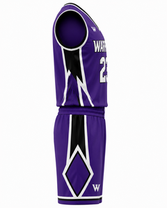 Colección de Camisetas de Baloncesto Modernas WARPRO, Uniforme de Equipo de Alto Rendimiento, Ropa de Baloncesto para Competición, Sublimada - Product Image 3
