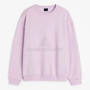 Sudadera básica ligera con cuello redondo para hombre, ropa de manga larga hecha de algodón, sudaderas para hombre. - Product Image 3