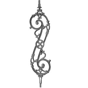 <b>Prime</b> Engimech India Modern Aluminum Iron Balcony Railings 3.500kg Weight 3125x875 Inch For Apartment And Luxury Villa Projects - Product Image 2