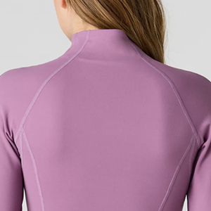 Breathable Plus Size Gym Fitness Zip-Up Yoga Jacket with <b>Thumb</b> <b>Holes</b> Four-Way Stretch Eco-Friendly Active Workout Jacket - Product Image 6