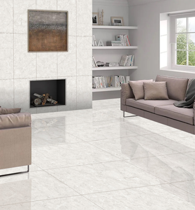 กระเบื้องปูพื้นและผนังลายหิมะขาวเนื้อพอร์ซเลน ดีไซน์ทันสมัย ผิวด้านขัดเงา สำหรับตกแต่งภายในบ้าน โรงแรม สำนักงาน ขนาด 60x120 ซม. หนา 8.5 มม. - Product Image 1