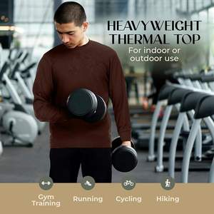 Camiseta Térmica de Manga Larga - Tejido Waffle 100% Algodón de Alto Gramaje - Product Image 5