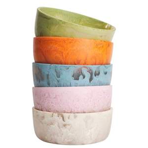 Bol à salade en résine polie personnalisé, écologique, durable, vaisselle de fête au design unique et de qualité supérieure - Product Image 1