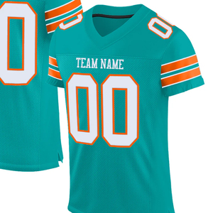 เสื้อเจอร์ซีย์อเมริกันฟุตบอลแบบใหม่ ดีไซน์ใหม่ สำหรับฤดูกาลใหม่ งานปักคุณภาพดี ราคาถูก สำหรับผู้ชาย ขายดี - Product Image 4