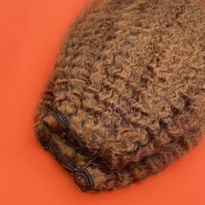 Paquetes de cabello rizado vietnamita de color natural al mejor precio donante único crudo sin procesar extremo grueso 8-40 pulgadas 10A Remy - Product Image 4