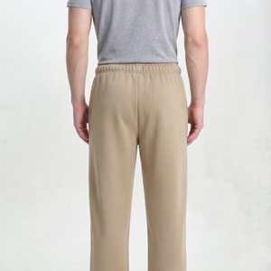 Custom Men Oversized Sweatpants Custom Heavyweight Straight Leg <b>Joggers</b> Drawstring Solid Color Men's <b>Jogger</b> - Product Image 4