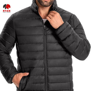 แจ็คเก็ตพัฟเฟอร์แบบกำหนดเองสำหรับผู้ชายจาก Ryan Pro Gear พร้อมโลโก้แบบกำหนดเอง ดีไซน์ ODM OEM - Product Image 5
