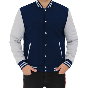 Chaquetas Bomber Varsity Casuales de Alta Calidad para Hombre, con Logotipo Frontal en Lona, Secado Rápido y Transpirables - Product Image 2