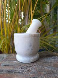 Mortero y Pilón de Cerámica Natural, Ecológico, Duradero, Apto para Lavavajillas, para Moler Especias de Primera Calidad - Product Image 3