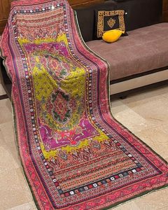 Pañuelos, chales y hiyabs de moda para mujer, chal bordado con colores personalizados, diseño tradicional con trabajo de espejo, ropa festiva por AM IMPEX Su - Product Image 4