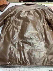 Veste en cuir pour homme, nouvelle collection, design streetwear, qualité supérieure, cuir de vachette. - Product Image 3