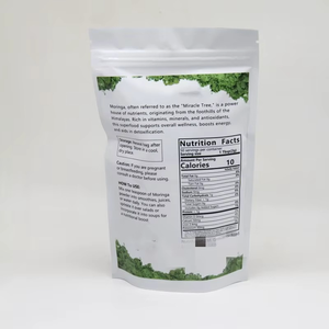 Polvo de Moringa 100% Puro y Natural, Polvo de Hojas de Moringa Secas Frescas para Energía y Apoyo Inmunológico para Hombres y Mujeres - Product Image 3
