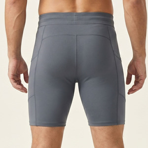 Shorts de Compresión con Cordón Ajustable Personalizados para Mujer, Pantalones Cortos de Yoga con Bolsillo, Secado Rápido, para Gimnasio, Entrenamiento, Deportivos, Ajustados - Product Image 2