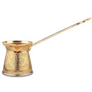 Cafetera Turca de Alta Calidad, Apta para Alimentos, con Grabado y Acabado Pulido, para Beber Café, Tetera Turca Vintage, Utensilios de Cocina - Product Image 3