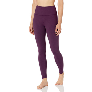 Women Yoga Leggings Gym Fitness 4 Way Stretchy <b>Tights</b> High Waist Comfortable Workout Running Leggings for Women - Product Image 1