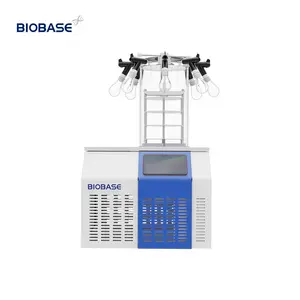 BIOBASE China Freeze Dryer BK-FD10PT With Vacuum Pump Cascade Refrigeration Technology for Lab