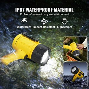 Torcia LED Ricaricabile Super Luminosa IP67 Impermeabile - 1.000.000 Lumen - Product Image 4