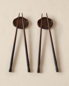 Ensemble de baguettes en bois au fini lisse avec une prise en main confortable pour les repas quotidiens en famille, accessoires de table - Product Image 6