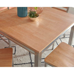 Table à manger moderne en métal, très vendue, pour villa et hôtel, mobilier écologique pour la maison - Product Image 4