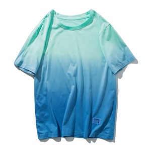 Camiseta de manga corta Unisex, camisa con estampado Tie-Dye - Product Image 6