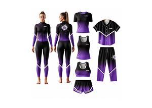 Veste Chaude Personnalisée Vantan pour Uniformes de Cheerleading, Tenue de Danse Adulte, Vêtement d'Entraînement, Crop Top pour Filles - Product Image 2