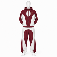 Ensemble de survêtement léger coupe-vent pour homme, veste vintage respirante en polyester grande taille