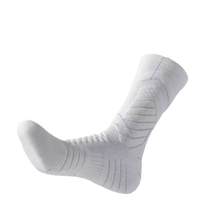 Chaussettes de football unies noires pour hommes et rouges pour femmes, en stock, à bas prix - Product Image 5