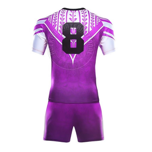 Conjunto de Uniforme de Rugby para Hombre, Diseño Atlético, Costuras Resistentes, Material Transpirable, Perfecto para Prácticas, Ligas y Torneos - Product Image 6