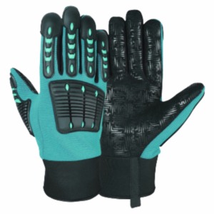 Gants anti-chocs robustes sur mesure en gros – Gants de travail de protection anti-chocs à vendre - Product Image 3