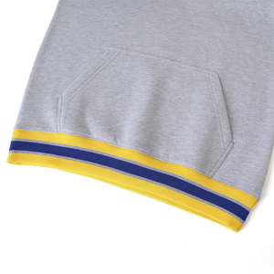 เสื้อสเวตเชิ้ตสีเทาเฮเทอร์แบบกำหนดเองของ North Carolina A&T ขายส่งเสื้อผ้ามหาวิทยาลัยแบบกำหนดเองสำหรับองค์กรนักศึกษาและการสั่งซื้อจำนวนมาก - Product Image 4
