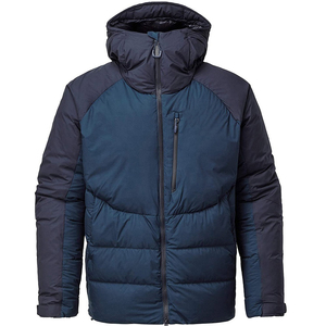 Windproof <b>Hooded</b> Men's Puffer Jacket-Eco-Friendly Lightweight Water-Resistant Woven Solid Zipper Closure <b>Coat</b> Front for <b>Winter</b> - Product Image 5