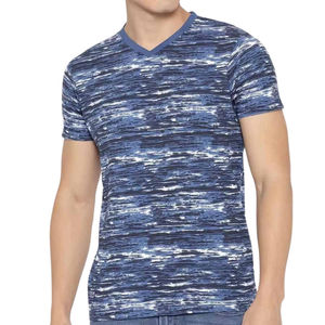 Camiseta Sublimada con Logotipo Personalizado para Hombre, Ligera, 100% Algodón, Color Sólido, Corte Holgado, Estilo Casual, Tela de 220 Gramos - Product Image 5