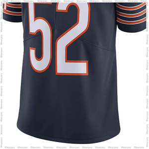 Maillots de football américain personnalisés en gros pour hommes, haute qualité, 100% polyester respirant, OEM - Product Image 6