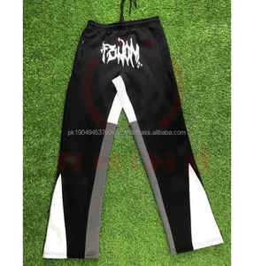 Haute qualité hommes sport Baggy survêtement pantalon coupe-vent Streetwear Anti-rides pantalons de survêtement couleur moyenne formel cordon - Product Image 1