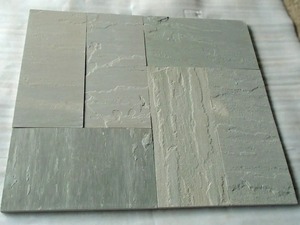 Dalles et carreaux en pierre naturelle grise Kandla, durables, pour l'architecture de style patrimonial - Product Image 2