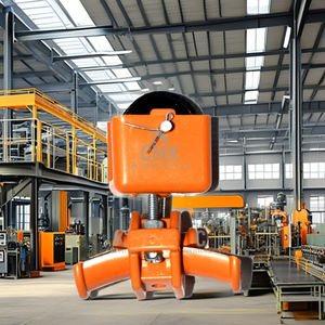 Système de transport de câbles pour grue à usage intensif, chariot sur rail MS, capacité de charge jusqu'à 300 kg, chaîne de transport de câbles revêtue de couleur par CMK - Product Image 1