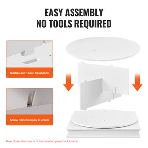 Scarpiera Girevole a 7 Livelli, Espositore per Scarpe Rotante a 360 Gradi, Carosello Portascarpe in Alluminio, Lazy Susan - Product Image 6